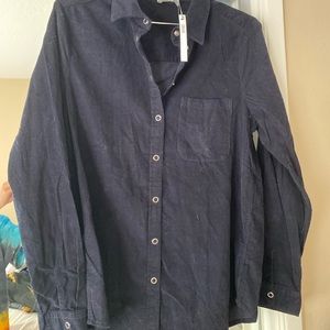 NWT ASOS Corduroy Button Down